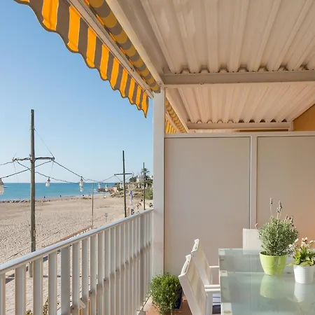 Comodo Frente Al Mar Con Acceso Directo A La Playa - Es-332-6 아파트